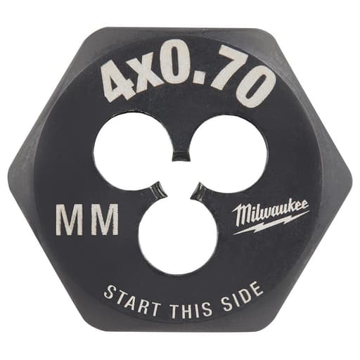 0.70 mm 1-Inch Hex Threading Die