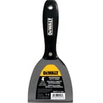 4 in. Carbon Steel Putty Knife with Black Nylon Handle