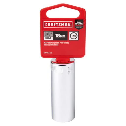Socket 3/8Dr 18Mm12Ptdp