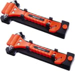 Emergency Seat Belt Cutter and Window Hammer Tool, Car Accessories, 2 Pack, SW-835