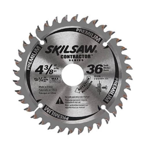 4-3/8 In. 36-Tooth Carbide Tipped Laminate Flooring Blade