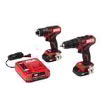 Brushless 12V Drill Driver & Impact Driver Kit