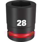 SHOCKWAVE Impact Duty 3/4 Drive 28MM Standard 6 Point Socket