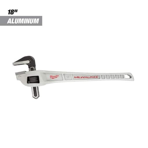 18 Inch Aluminum Offset Pipe Wrench