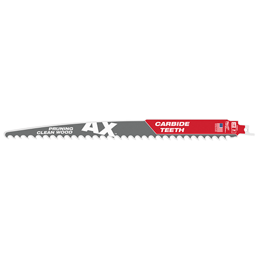 The AX with Carbide Teeth for Pruning & Clean Wood SAWZALL Blades