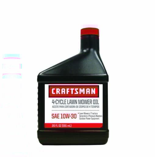 SAE 10W-30 4-Cycle Lawn Mower Oil (20 oz)