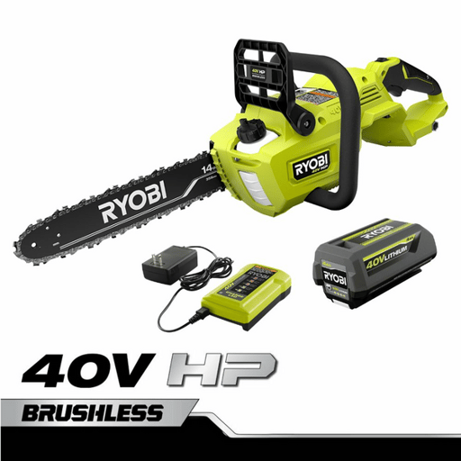 40V HP Brushless 14" Chainsaw Kit