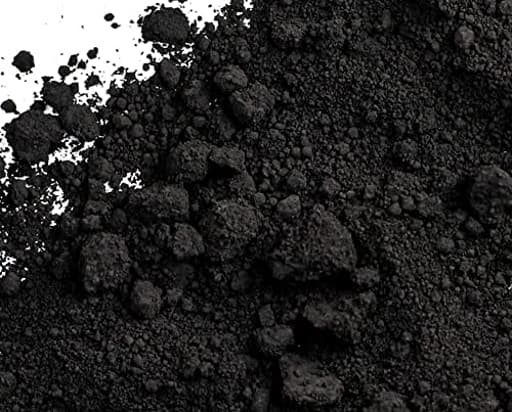 Matte Black Iron Oxide Powder, Concrete Pigment Powder, Grout Colorant, Color Dye for Cement Stucco Plaster Mortar Paint Coating Wood Stain Putty Epoxy Resin - 5 Oz, Black