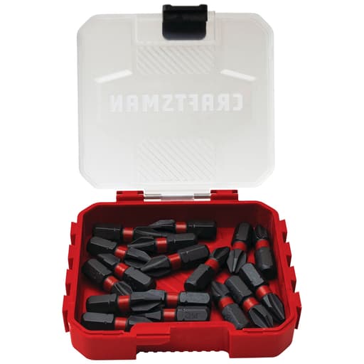Impact Rated 20 Pc. 1-In. Phillips #2 Screwdriving Bits