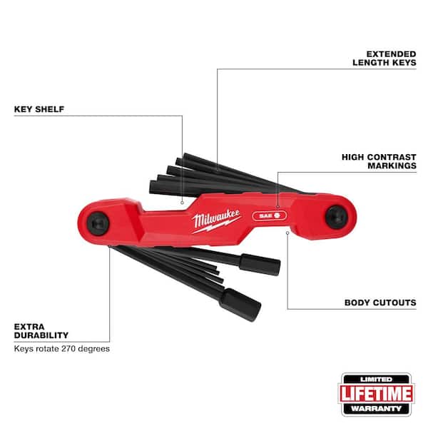Curated visual reference: Picture Idea: Milwaukee 11 Key Electrician S Folding Hex Key Set