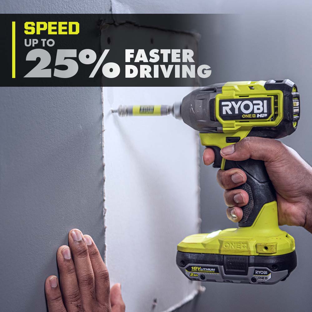 Ryobi R18PD3RID-215S 18V ONE+ Cordless Combi Drill And Impact Driver Starter Kit (2X 1.5Ah) & RAK30MIX Mixed Drilling And Driving Bit Set, 30 Piece