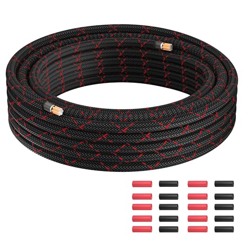 Mygatti 8 Gauge Wire 20FT, Primary Automotive Power or Ground Wire ...