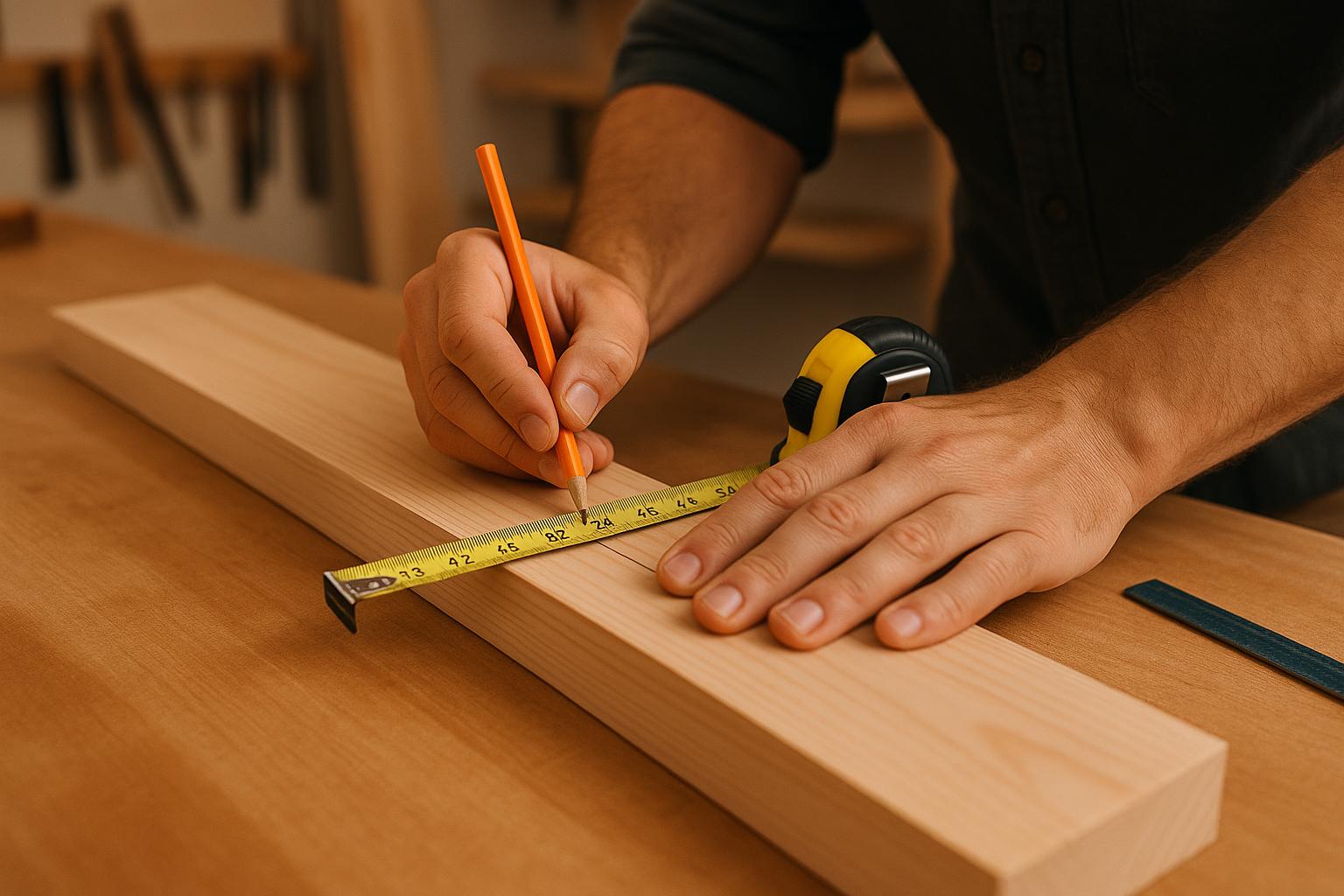 How to Measure and Mark Wood for Cutting